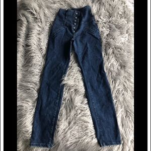 CARMAR/LF high waisted button up jeans